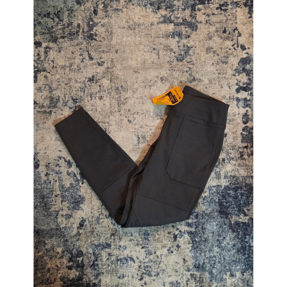 Carhartt Force Fitted Midweight Utility Legging BN2482-W Grey Womens Small Reg